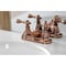 Kingston Brass KB606ACL American Classic 4" Centerset Bathroom Faucet, Antique Copper KB606ACL - alternate 3
